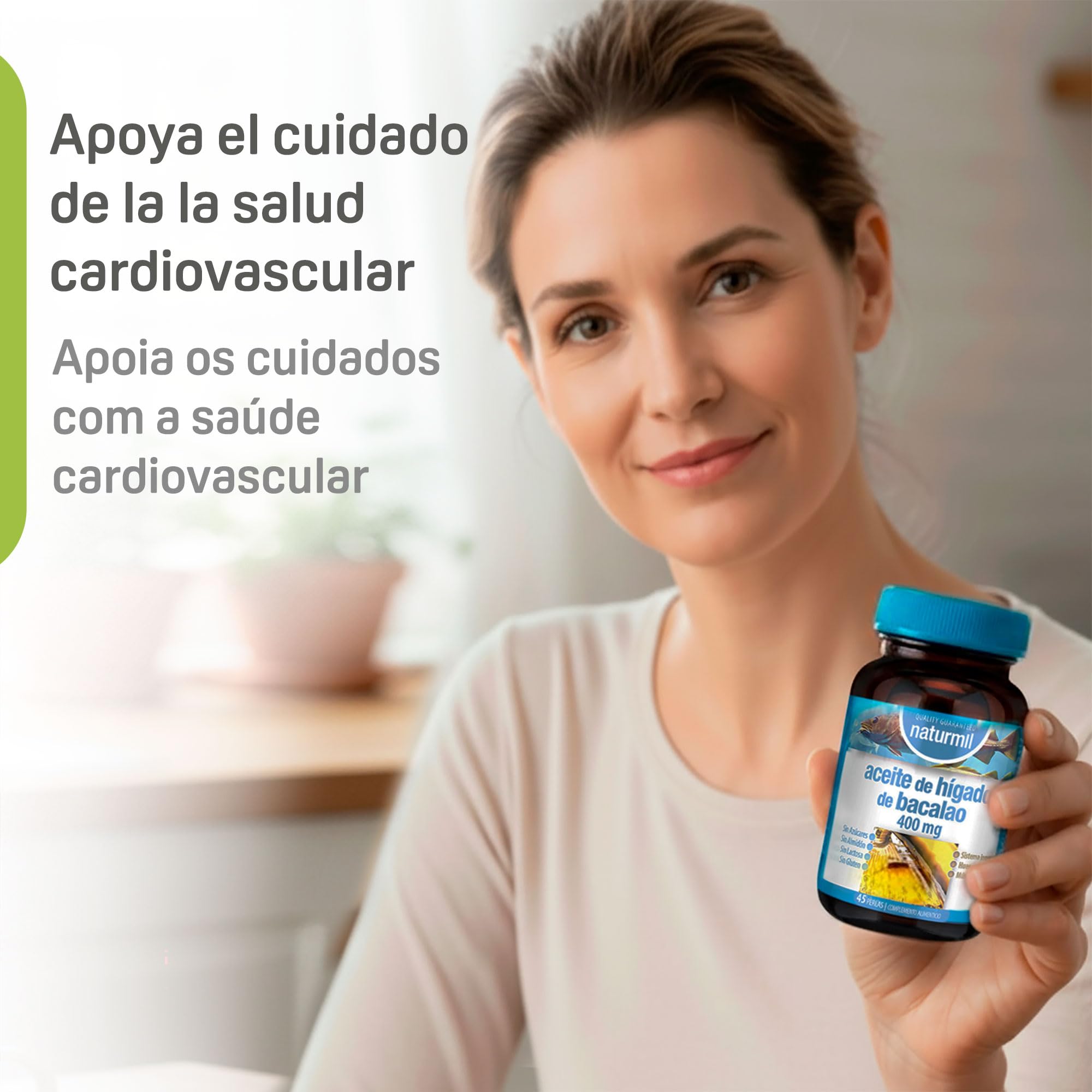 Naturmil Aceite De Higado Bacalao 400 Mg 45 Per