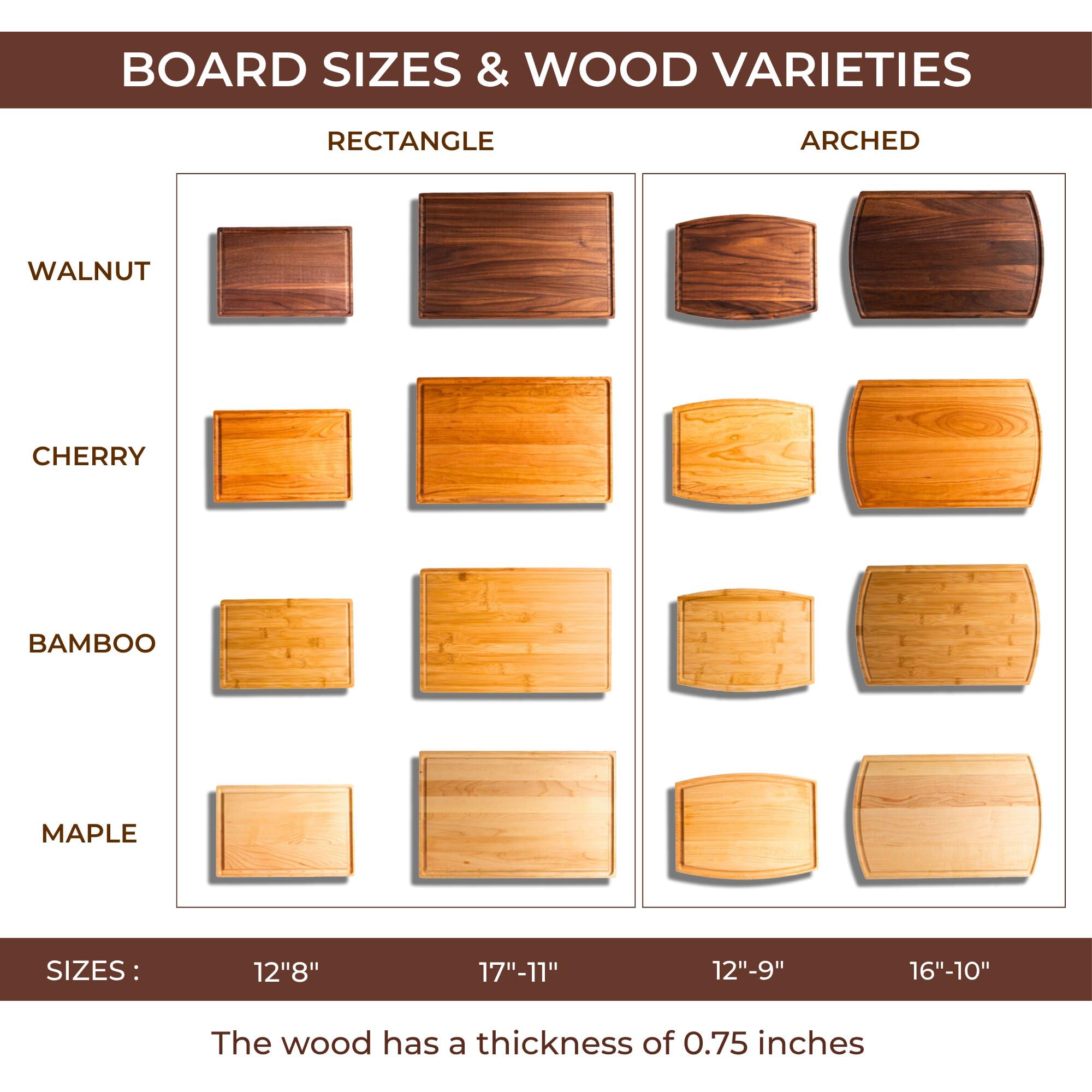 Personalized Cutting Board-Custom Cutting Board Wood Engraved Charcuterie Board-Personalized Wedding Gifts for Couple, Bridal Shower, Anniversary, Housewarming & Personalized Mothers Day Gift for Mom