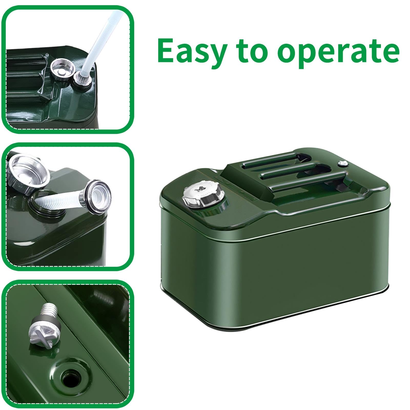 Metal Water Can - 2.5 Gallon Camping & Garden -5 Metal Water Can - 2.5 Gallon Camping & Garden -5