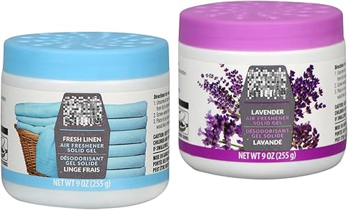Ambientadores de gel sólido, juego de 2 desodorantes absorbentes de olores para el hogar, oficina, escuela, coche, barco, baño, área de mascotas,