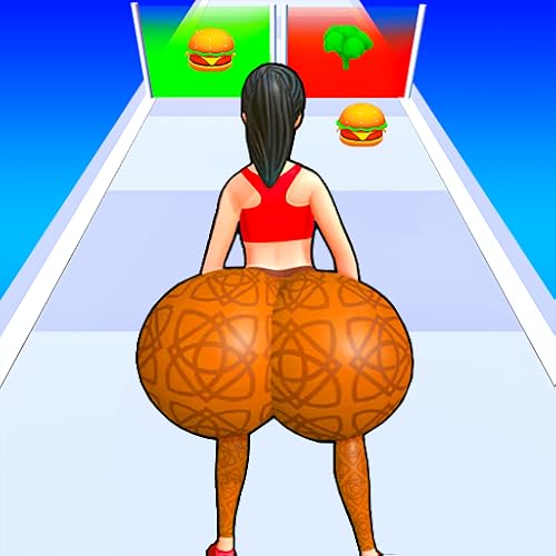 Twerk Race Running Games: Fat Body Runner - Twerking Battle - CatWalk Booty Dash - Junk Food Eating Challenge