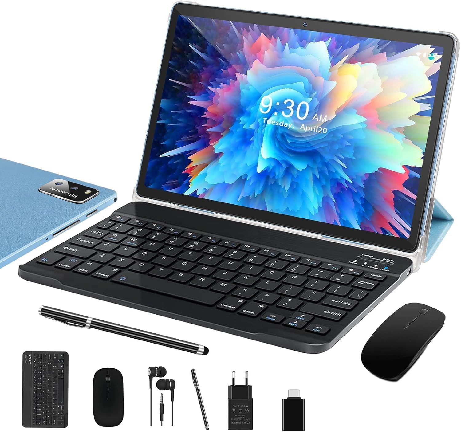 Amazon.com : SEBBE Tablet 10 Inch 4GB RAM+64GB ROM(128GB SD),Android 11 ...