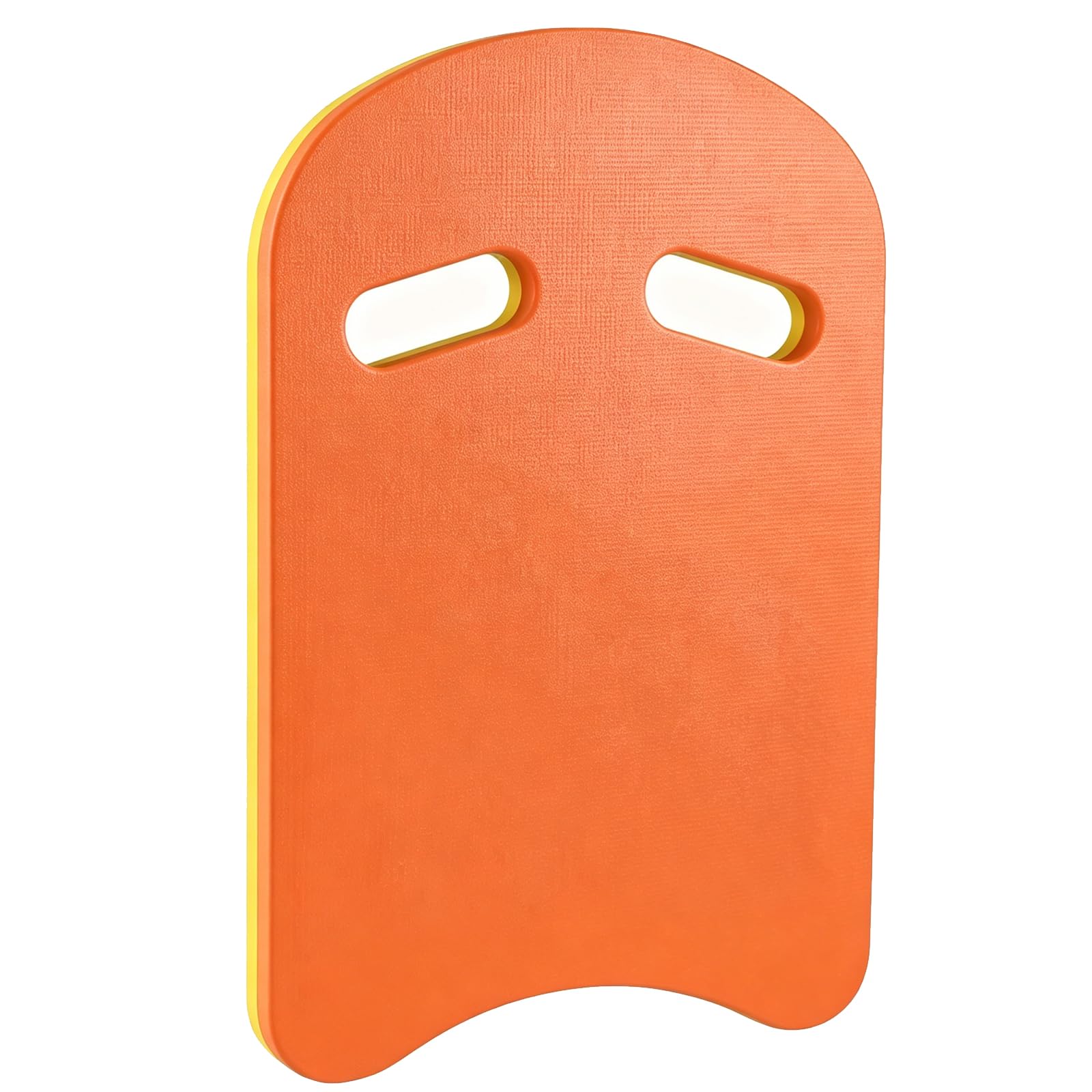 Swimming Float, Kickboard Swimming for Adults, Swim Board for Pool Training, Orange U-Shaped Float, Dimensions 44 cm by 29 cm by 2.5 cm