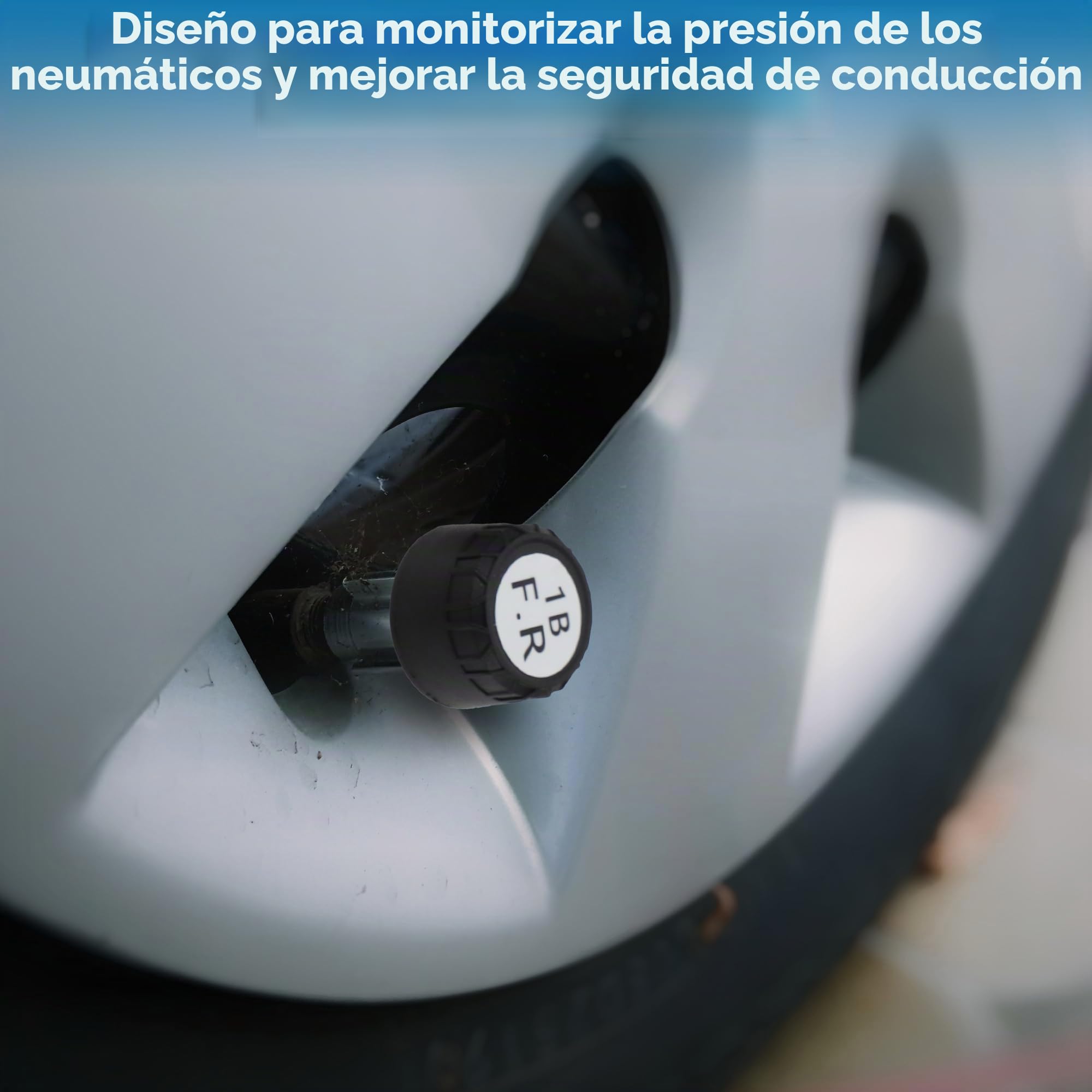 A ABSOPRO Kit Tpms Para Navegación 433Mhz 5 Modos Alarma