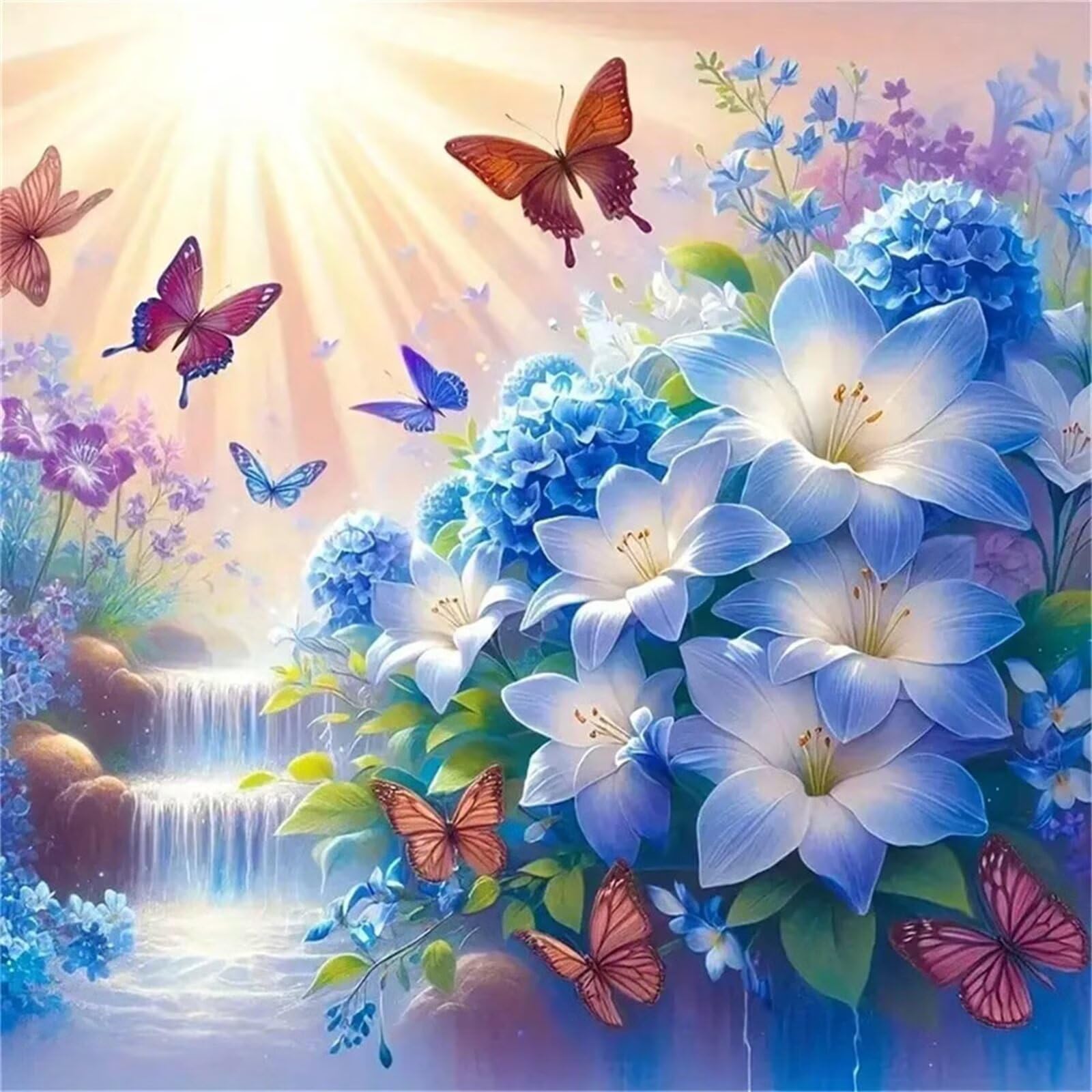 Puzzle 1000 elementów dla dorosłych, lilii słonecznych, klasyczne puzzle 65 x 65 cm, gra zręcznościowa dla całej rodziny, kolorowe układanie puzzli, dekoracja domu