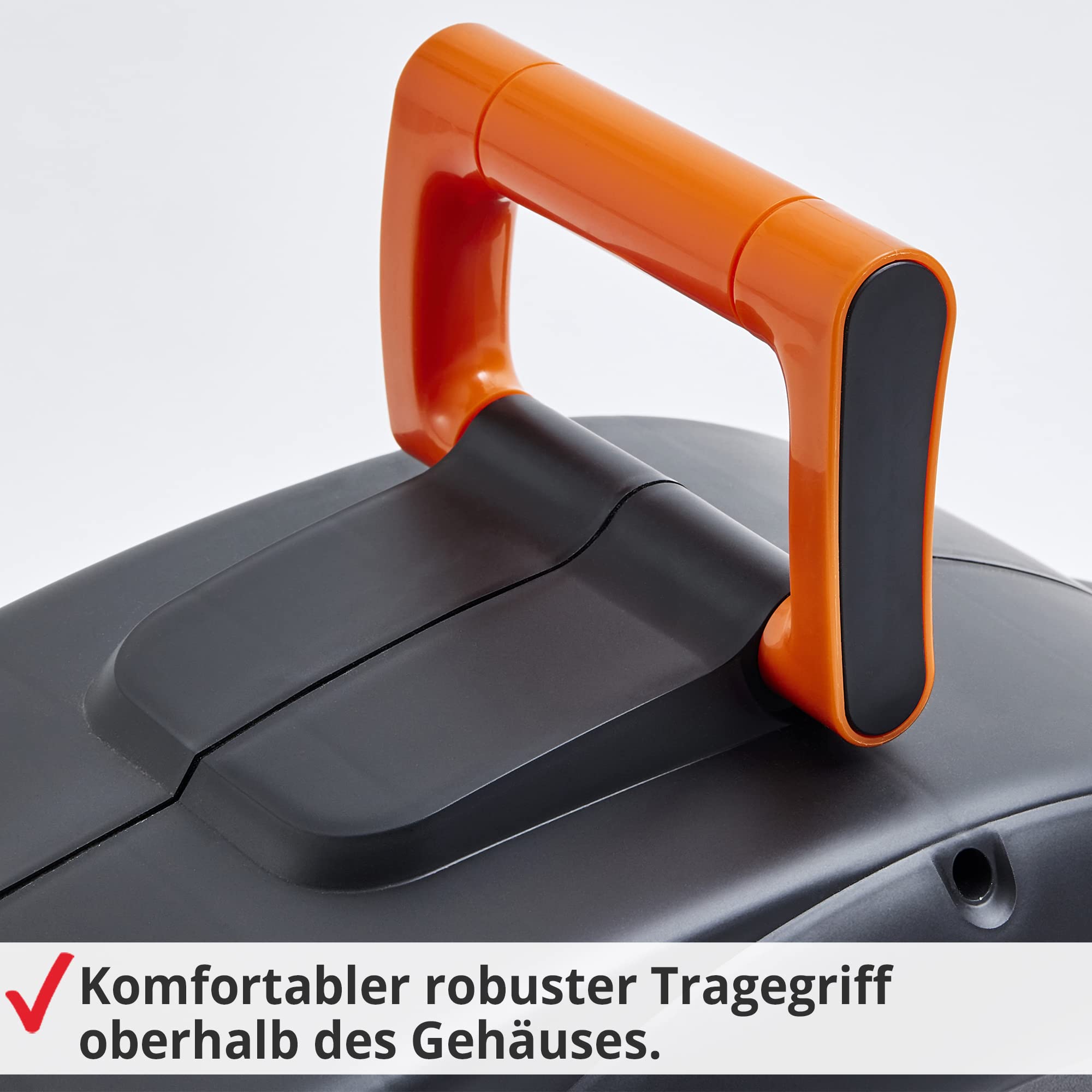 HECHT Automatik Wand-Schlauchtrommel 20+2 m – mit Metall-Gartenbrause | Inkl. Gartenschlauch, Wandhalterung, Schnellkupplung, Gartenspritze & Metall-Gartenbrause – für Gartenbewässerung