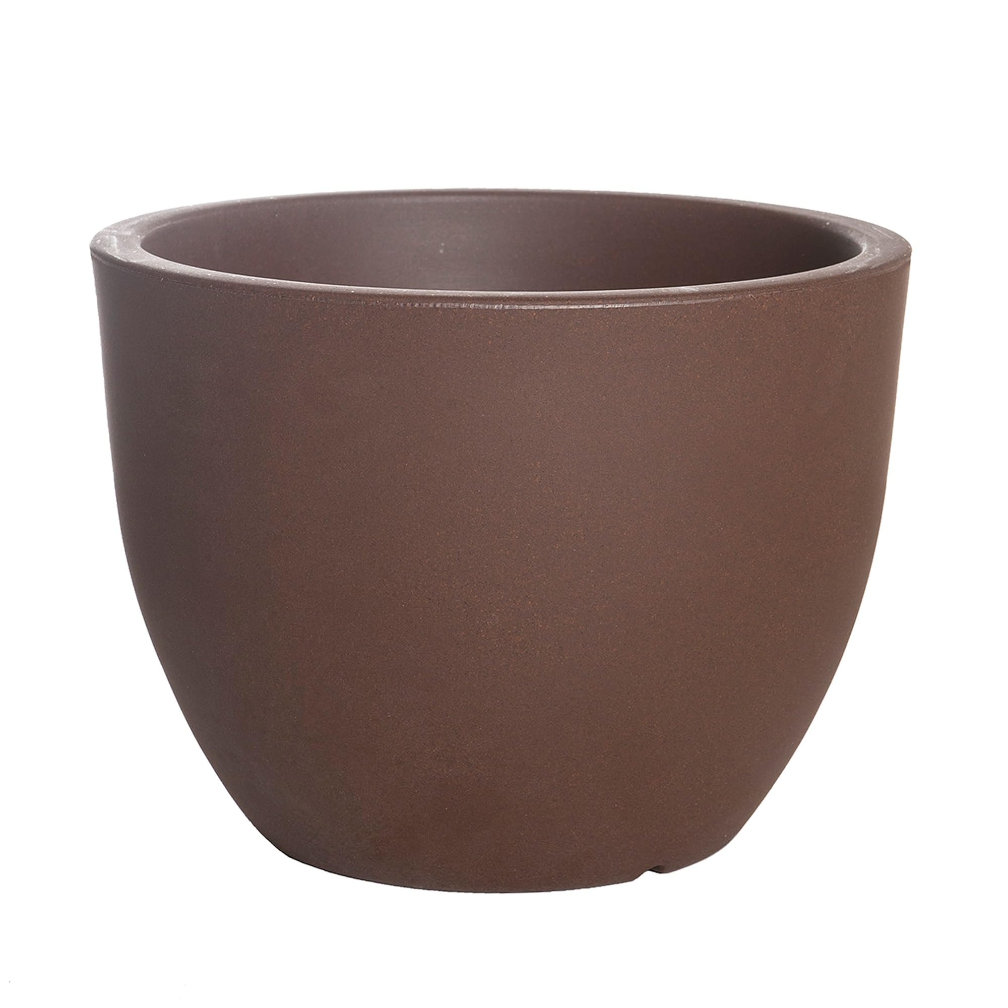 Pot Ordesa Ø30x34 Bronze grand contenant plante intérieur