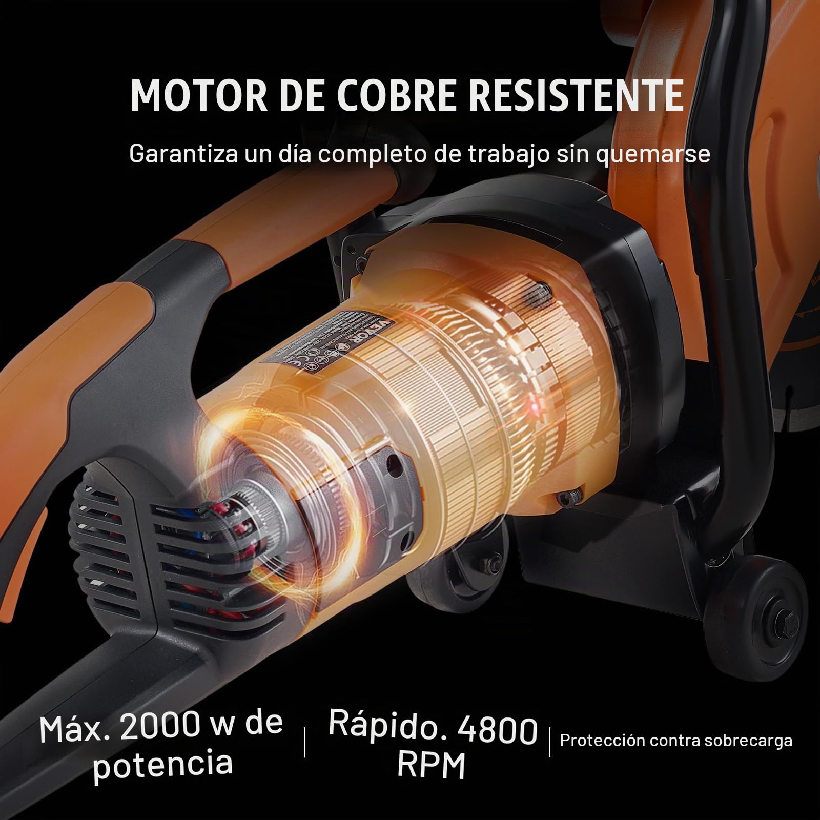 VEVOR Sierra Eléctrica para Hormigón 230mm 2000W Sierra Circular de Alta Potencia Profundidad de Corte de 89 mm Sierra de Disco Húmeda/Seca con Tubería de Agua Bomba de Agua Hoja para Piedra Ladrillo