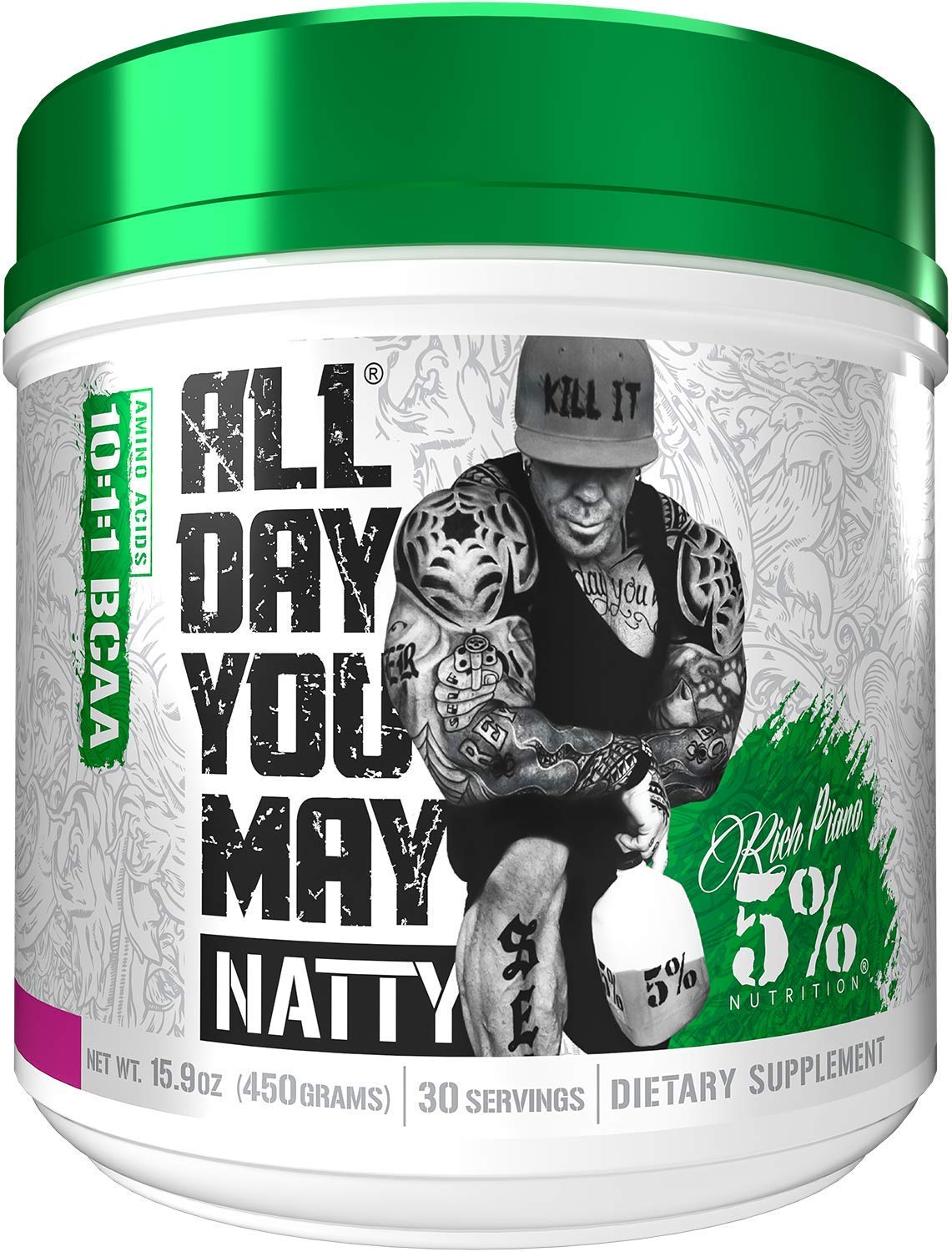 5% Nutrition: All Day You May Natty, 30 servings