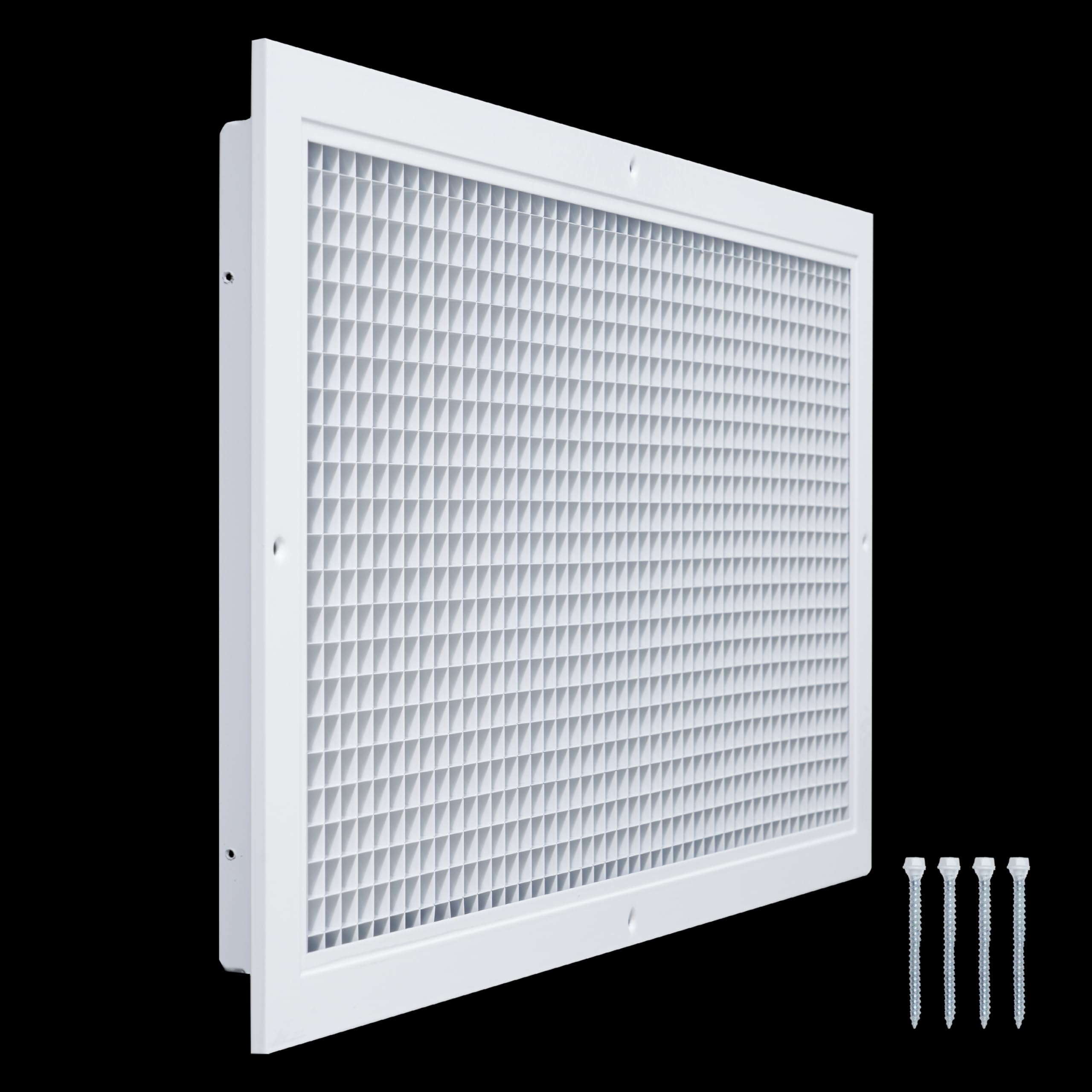 h*z様 ALOUND VENTILATION 3LAYER SHELL PAN Fits 12x12 Wall Opening Anodized Aluminum Exterior Wall Vent