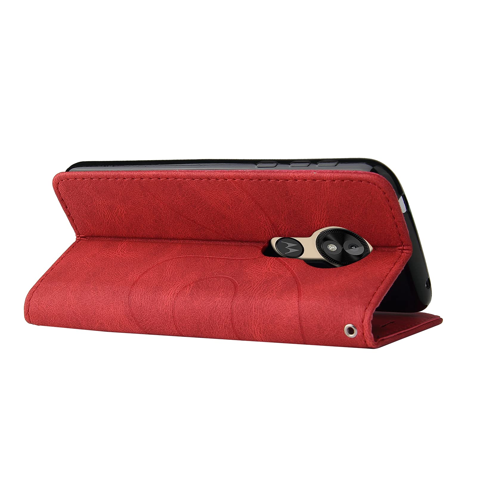 Cover Portafoglio In Pelle Con Supporto Per Motorola Moto G6 Play/E5 – Custodia Flip Con Chiusura Magnetica E Slot Per Carte, Design Tiger - 2