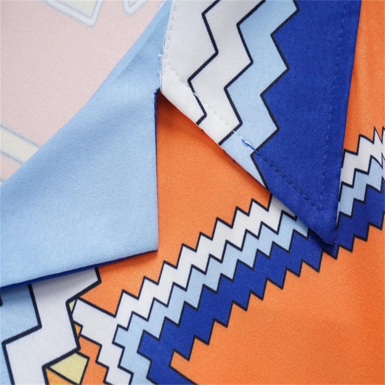 Retro Trend Plaża Krótki Rękaw Kwiatowa Koszula Para Spodenki Dwuczęściowe Letnie Oddychające Fajne Wszechstronne Codzienne Wypoczynek