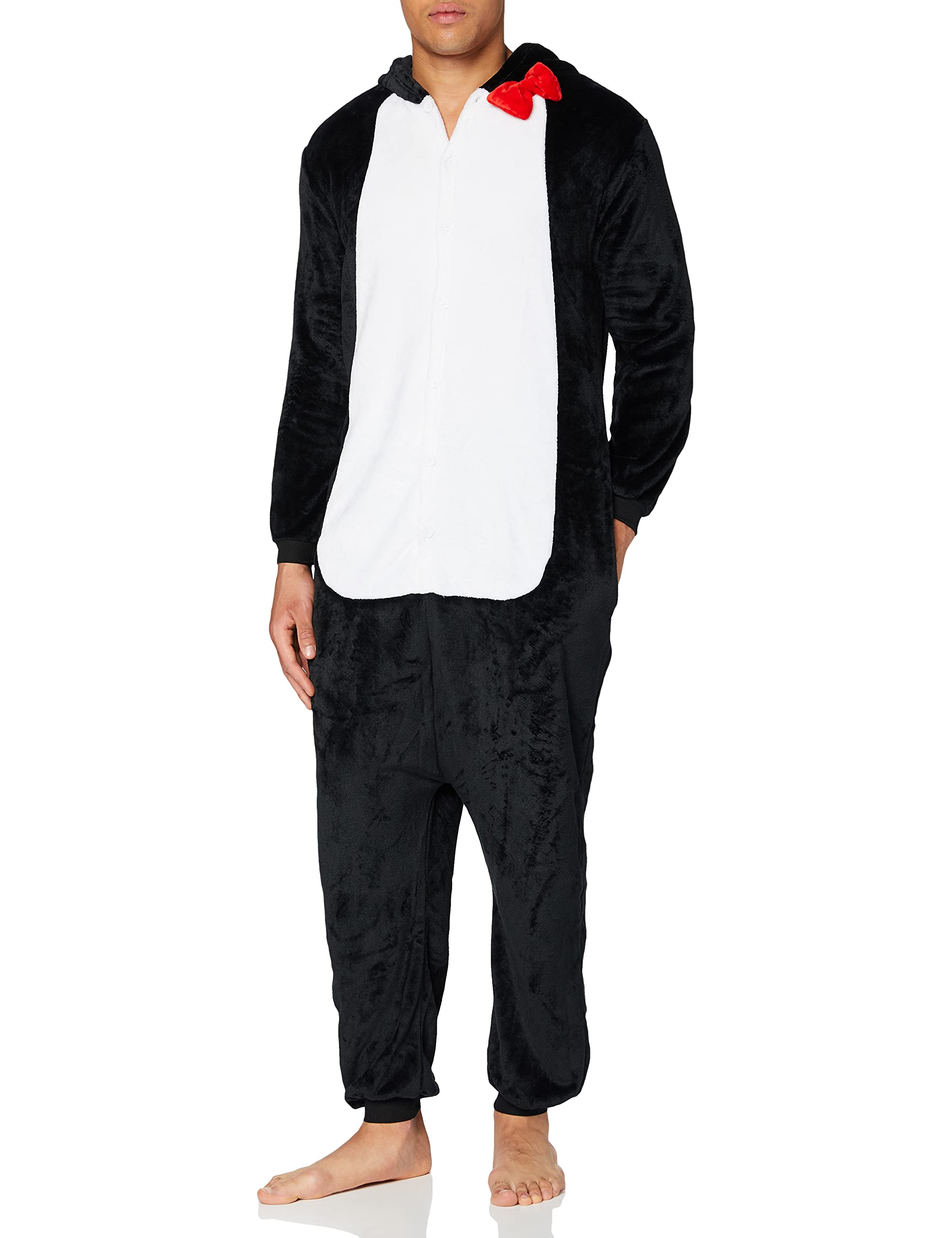 5055601171623 Onesie/Body Suit, Unisex-Adult, Black, X-Large