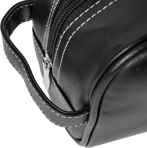 Miniatura 5 de SHANY Neceser para hombre, gran kit de afeitado de viaje, resistente al agua, multicompartimento, organizador de artículos de tocador, bolsas de