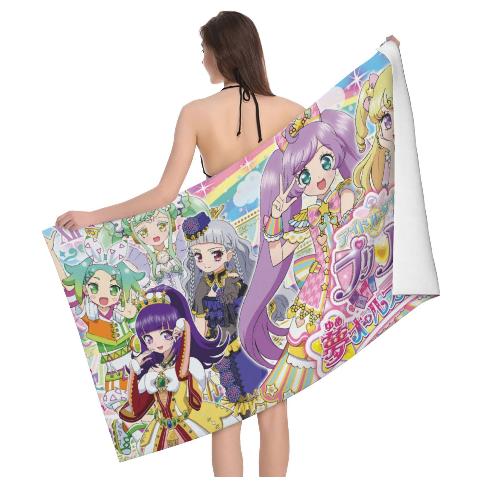 プリパラ　ファルル　バスタオル Amazon.co.jp: アイドルタイムプリパラ ビーチタオル バスタオル 大判