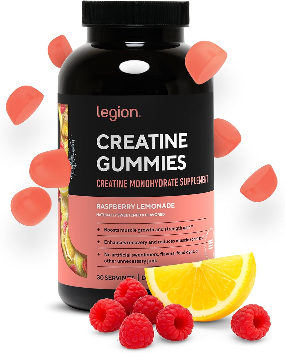 LEGION Creatine Monohydrate Gummies – Clean...