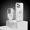 Compatible Case with MagSafe for URUCHI Apple iPhone 14 Pro Max, Magnetic Transparent Case, Anti-Yellowing Protector, Shockproof Transparent Crystal Cover