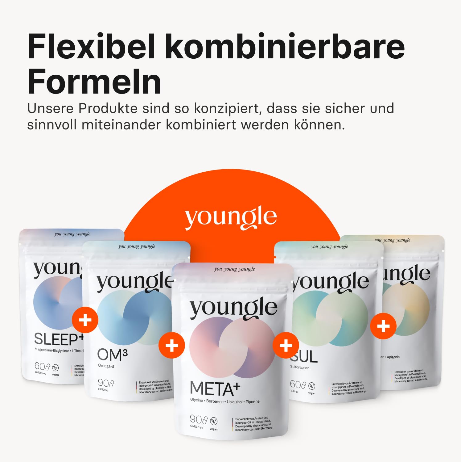 META+ Stoffwechsel Kapseln – Unterstützt Zellenergie & Metabolische Regulation + L-Glycin, Berberin, Ubiquinol – Longevity, Energieproduktion, Stoffwechselflexibilität
