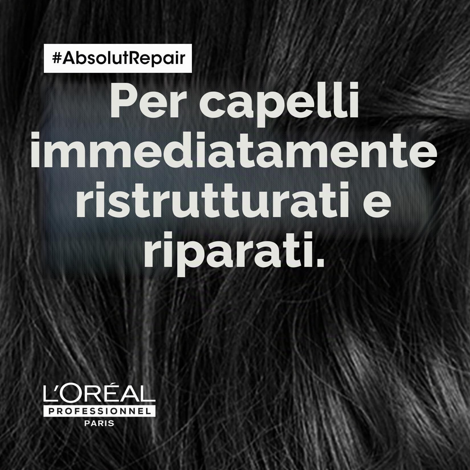L'Oréal Professionnel Kit Shampoo + Maschera Professionale per Capelli Secchi e Danneggiati, Nutrimento Profondo, Formula Ristrutturante, Absolut Repair, 500ml + 250ml