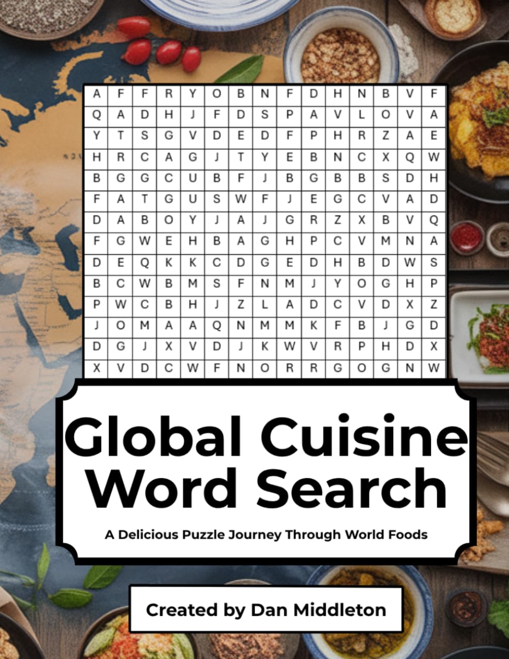 Global Cuisine Word Search: A Delicious Puzzle Journey Through World Foods
