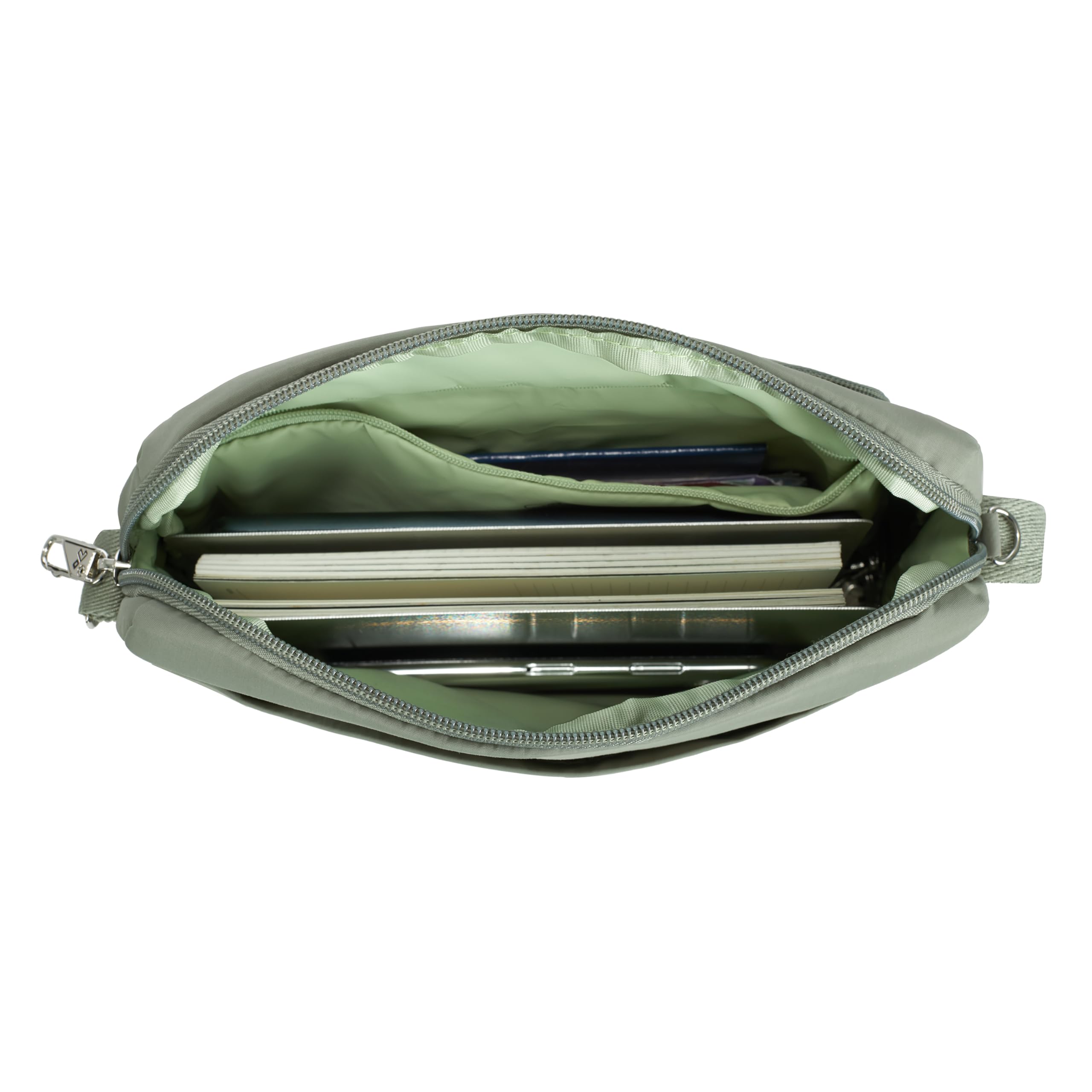 Travelon - Travelon Anti-theft Roam East/West Crossbody, Borsa a tracolla Unisex - Adulto
