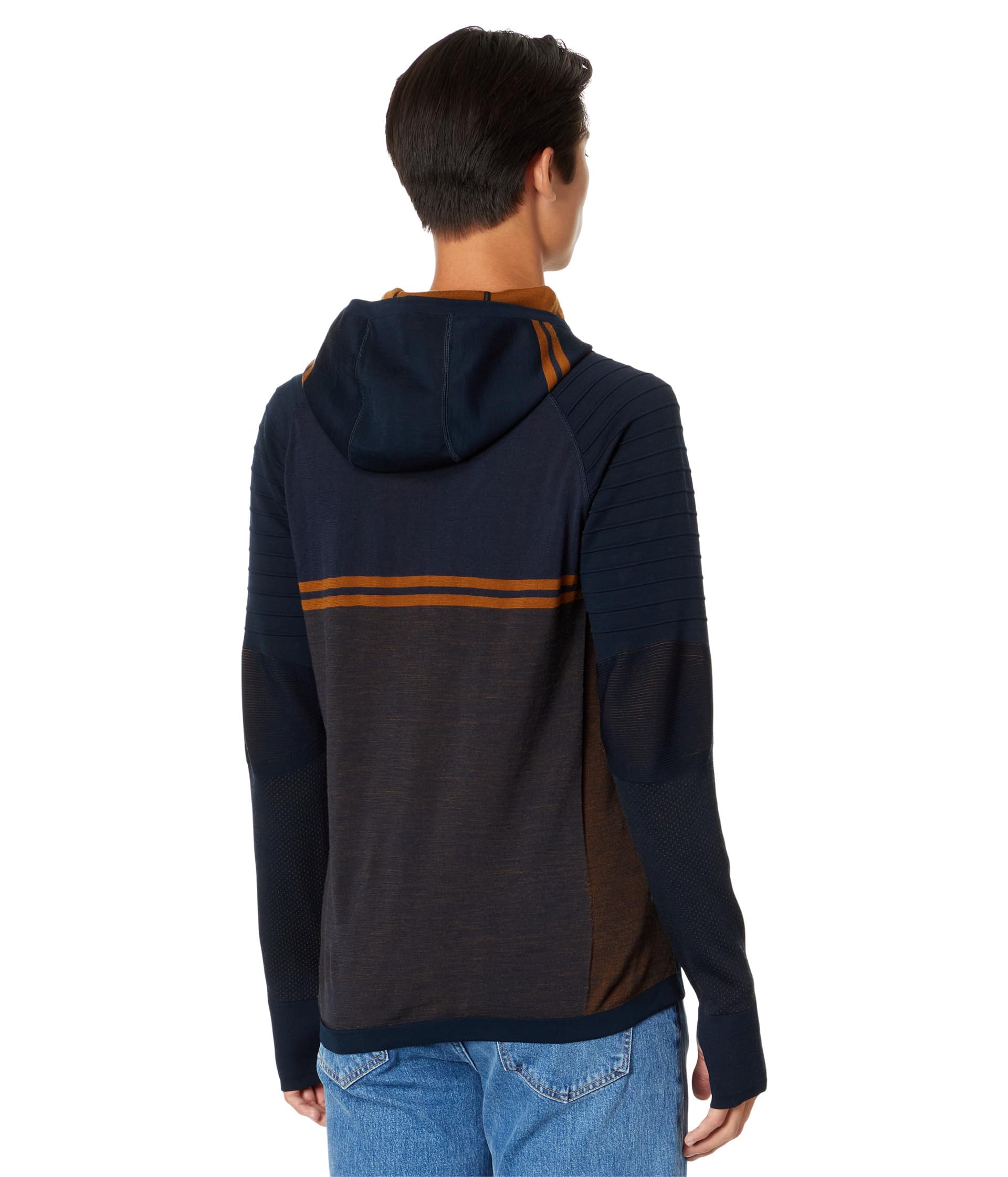 Smartwool Męska bluza z kapturem Intraknit Merino Wool Tech Half Zip (Regular Fit)