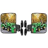 Universal Tractor Mirrors, Strong Magnetic Tractor Side Mirrors Compatible with Kubota B BX Mahindra John Deere Tractor Accessories