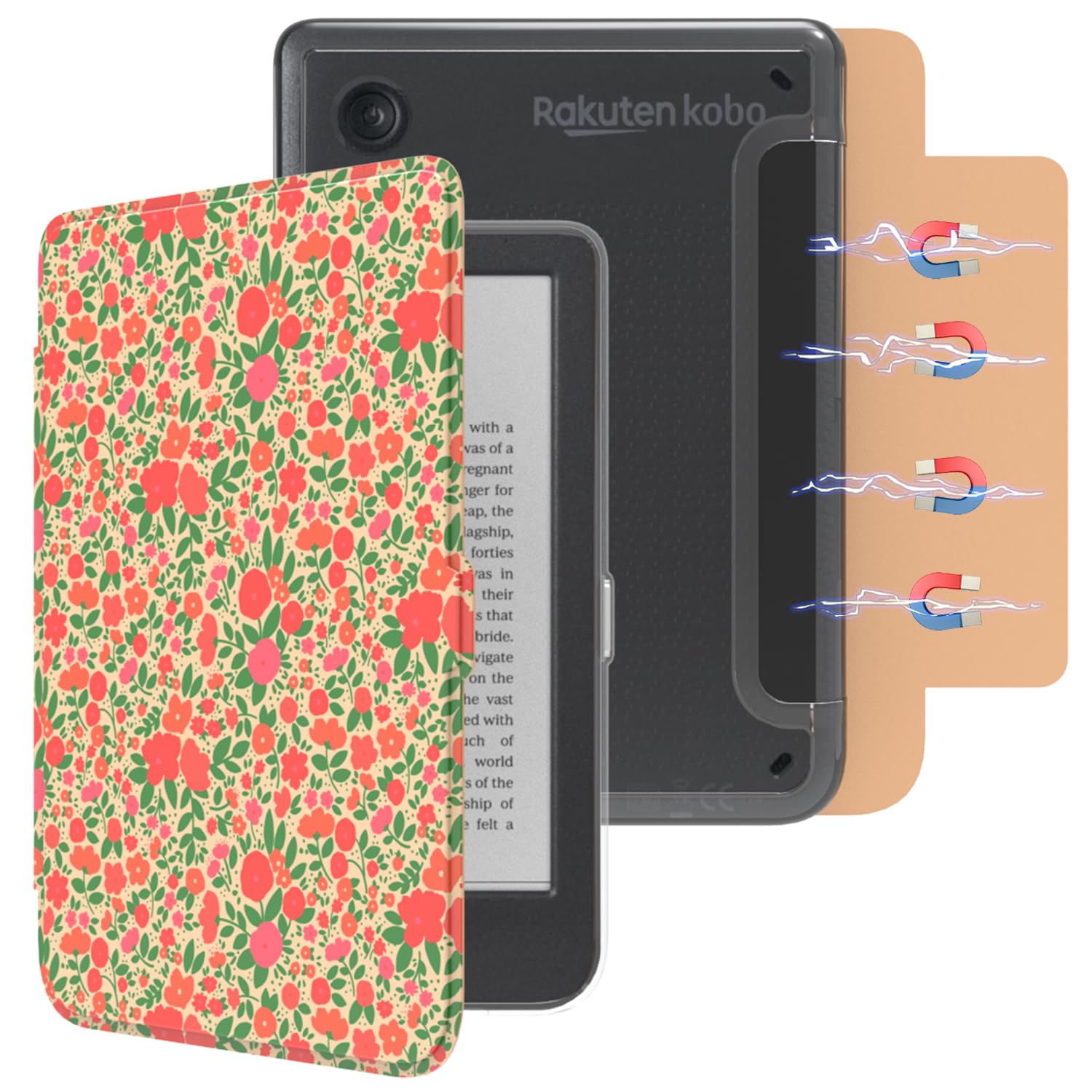 E NET-CASE Detachable Magnetic Case for 6
