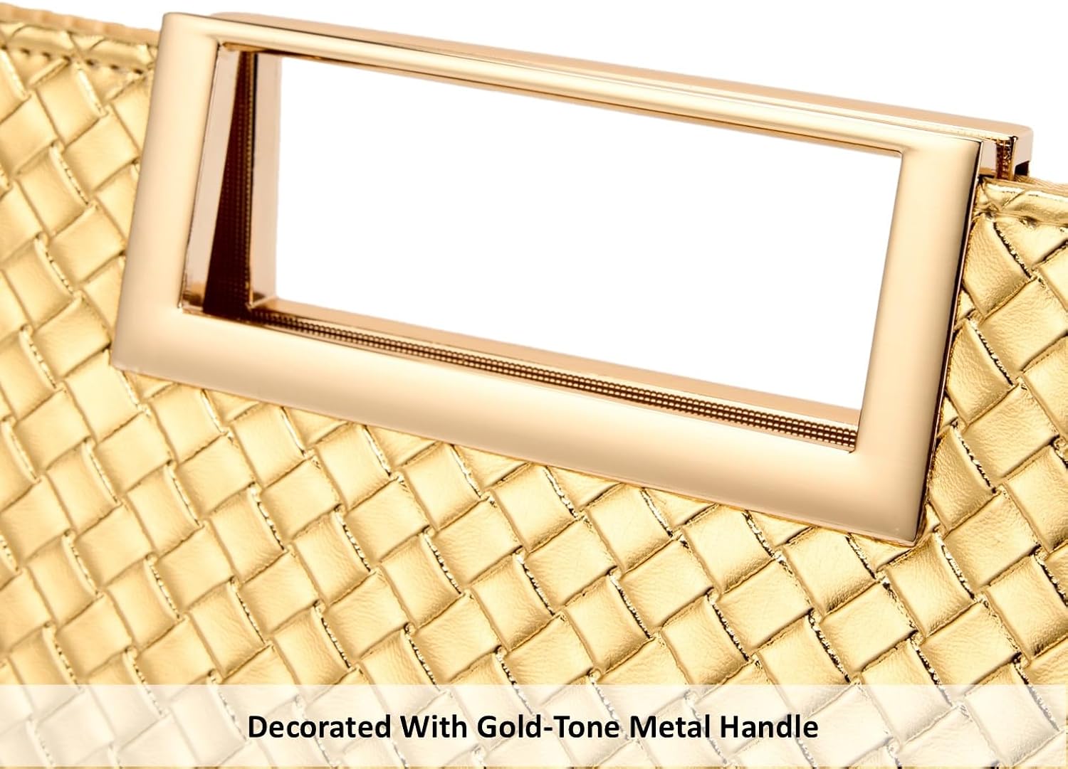 Clutch Purse for Women Fashion PU Leather Evening Bag Elegant Purse for Wedding Party Formal Daily Cocktail - Image 7