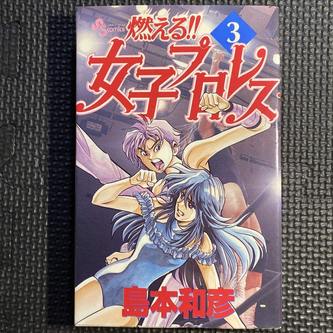 Amazon.co.jp: 貴重本全巻初版燃える︎女子プロレス 全3巻 島本