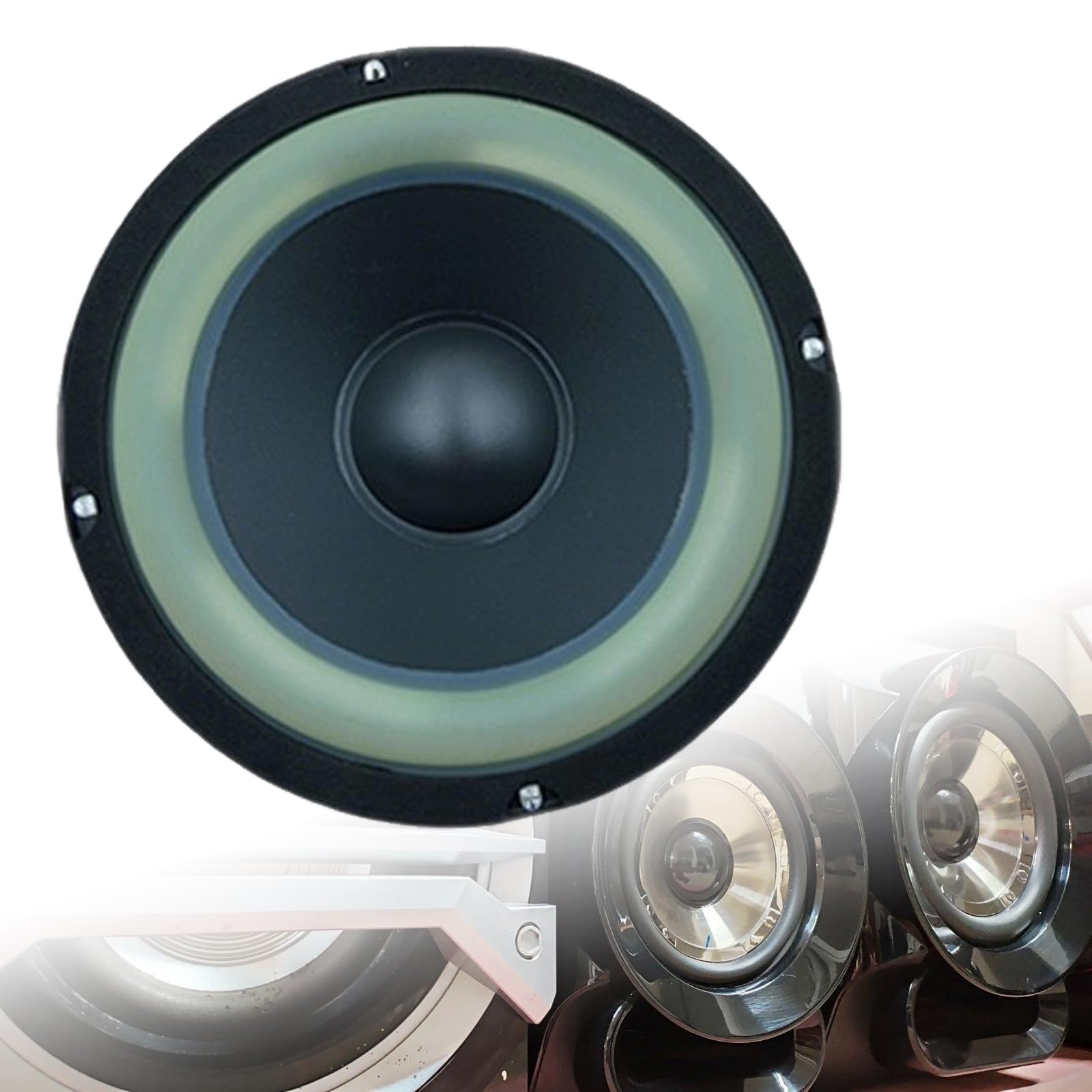 Subwoofer professionale da 6,5" 30 W, 4 Ohm, ideale per aggiornare sistemi audio e progetti
