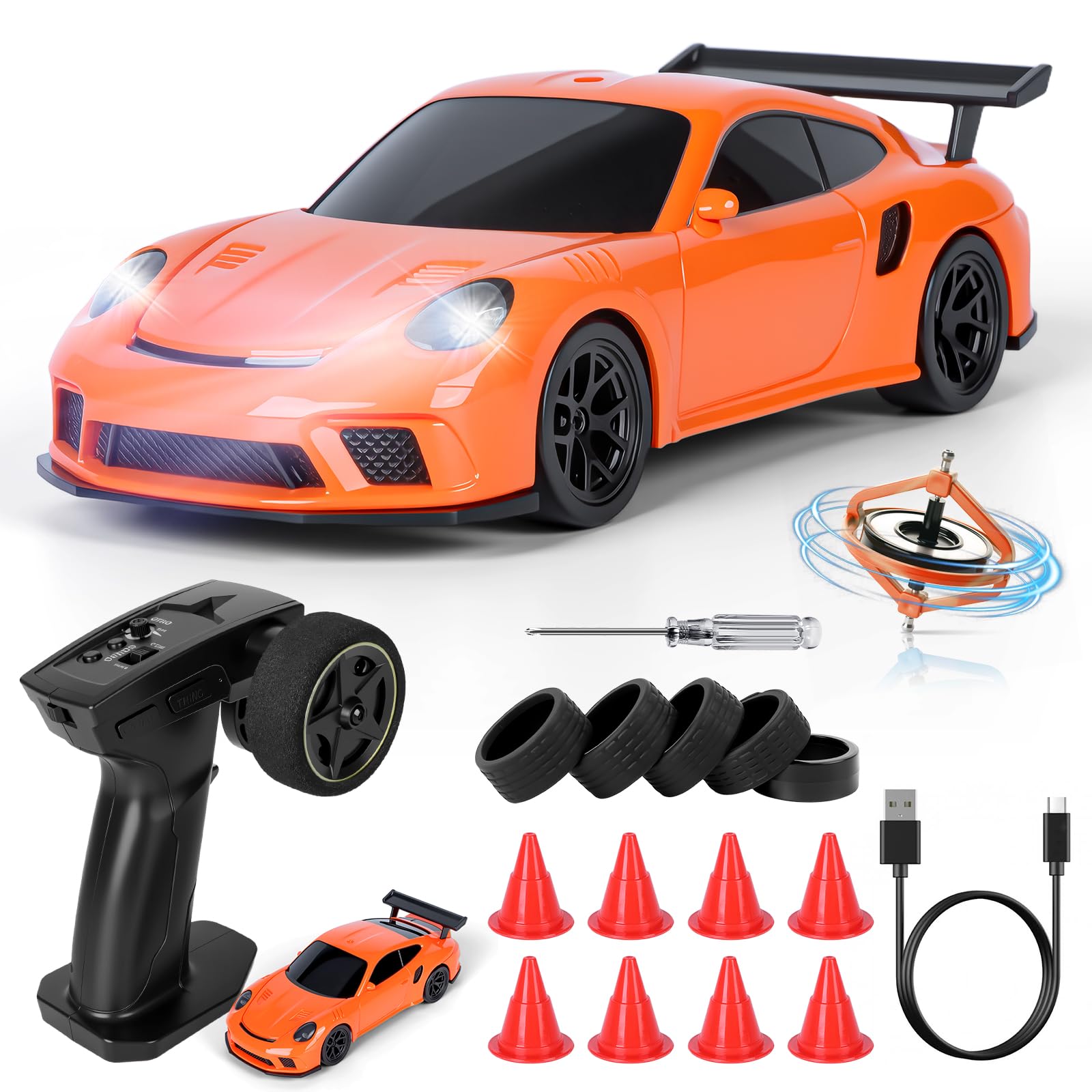 Joellfuner Drift Car (pomarańczowy)