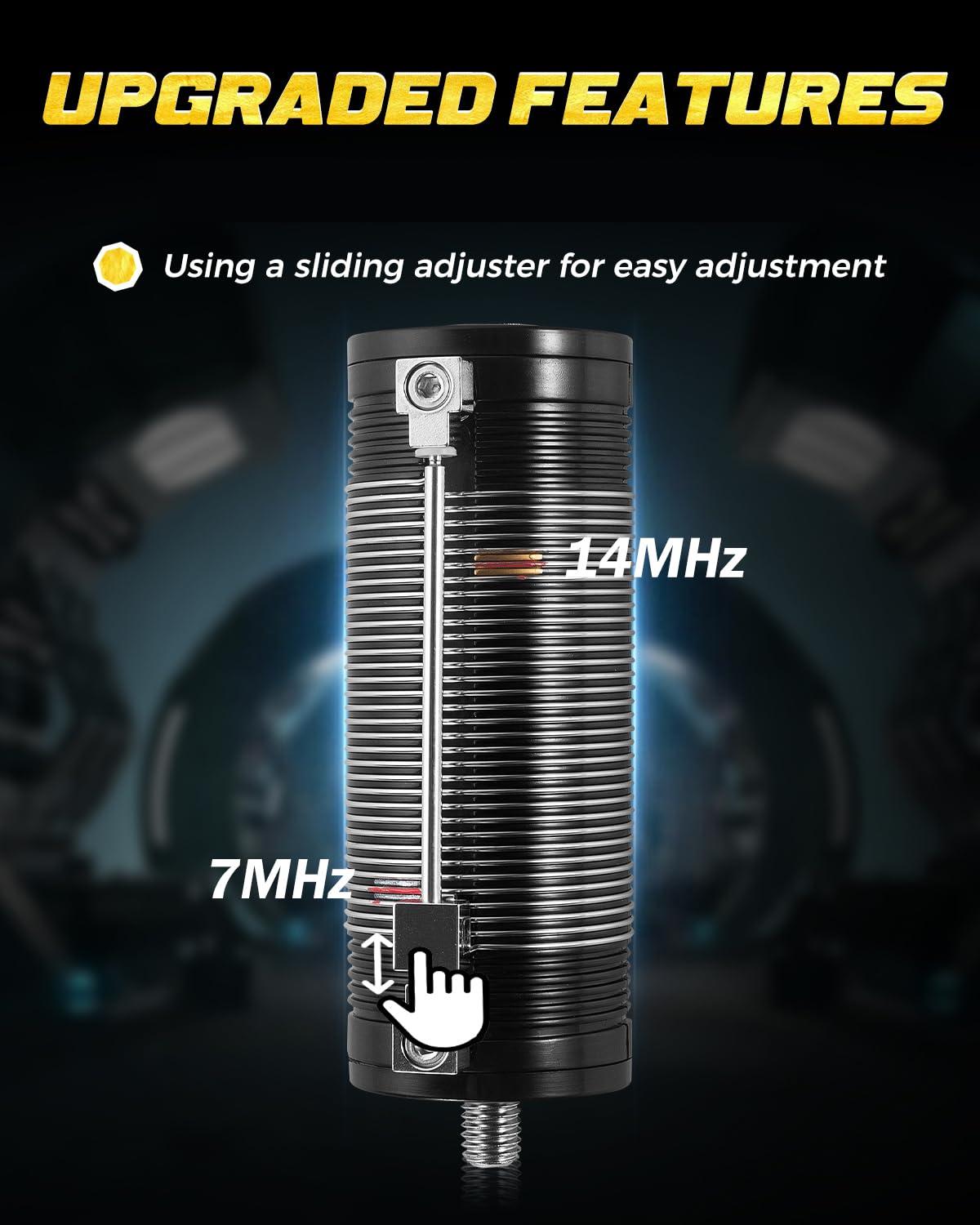 GOOZEEZOO JPC-12 Induction Coil for JPC-12 JPC-7 HF Vertical Antenna