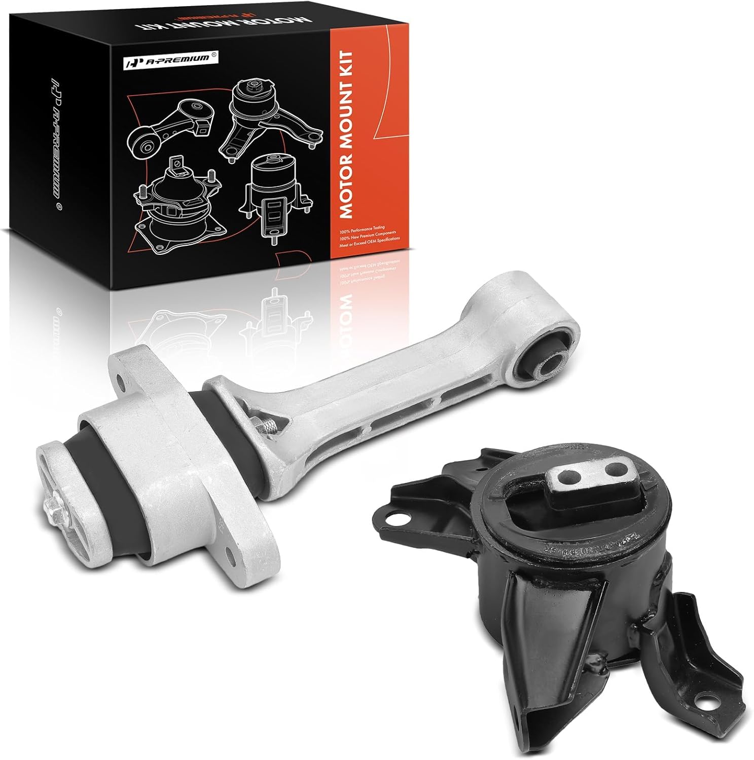 A-Premium Engine Motor Mount and Torque Strut Mount Kit for Hyundai Santa Fe