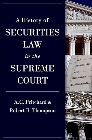 A History of Securities Law in the Supreme Court-Wow! eBook