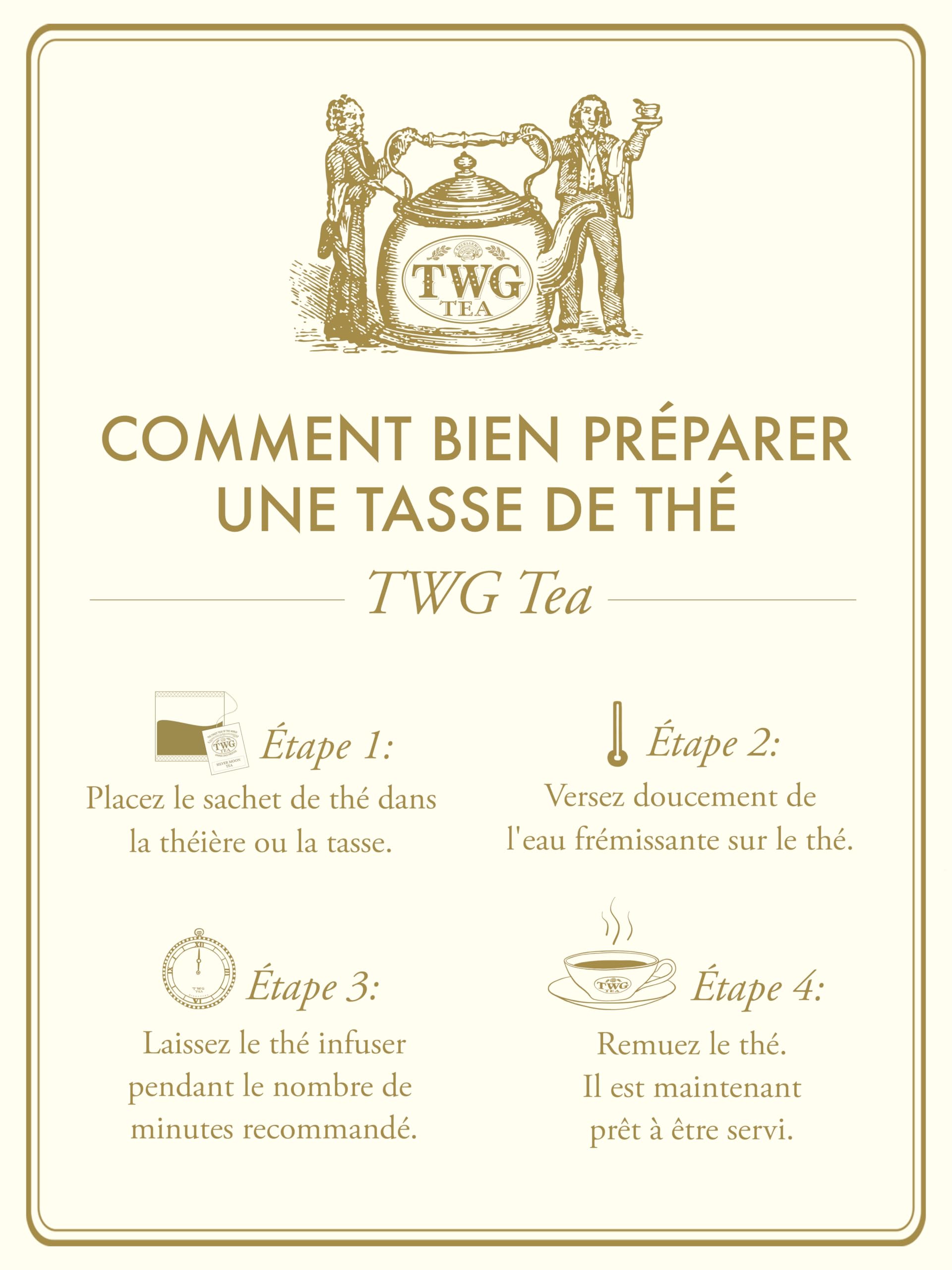 TWG Tea | English Breakfast Tea, Black Tea Blend in 15 Hand Sewn