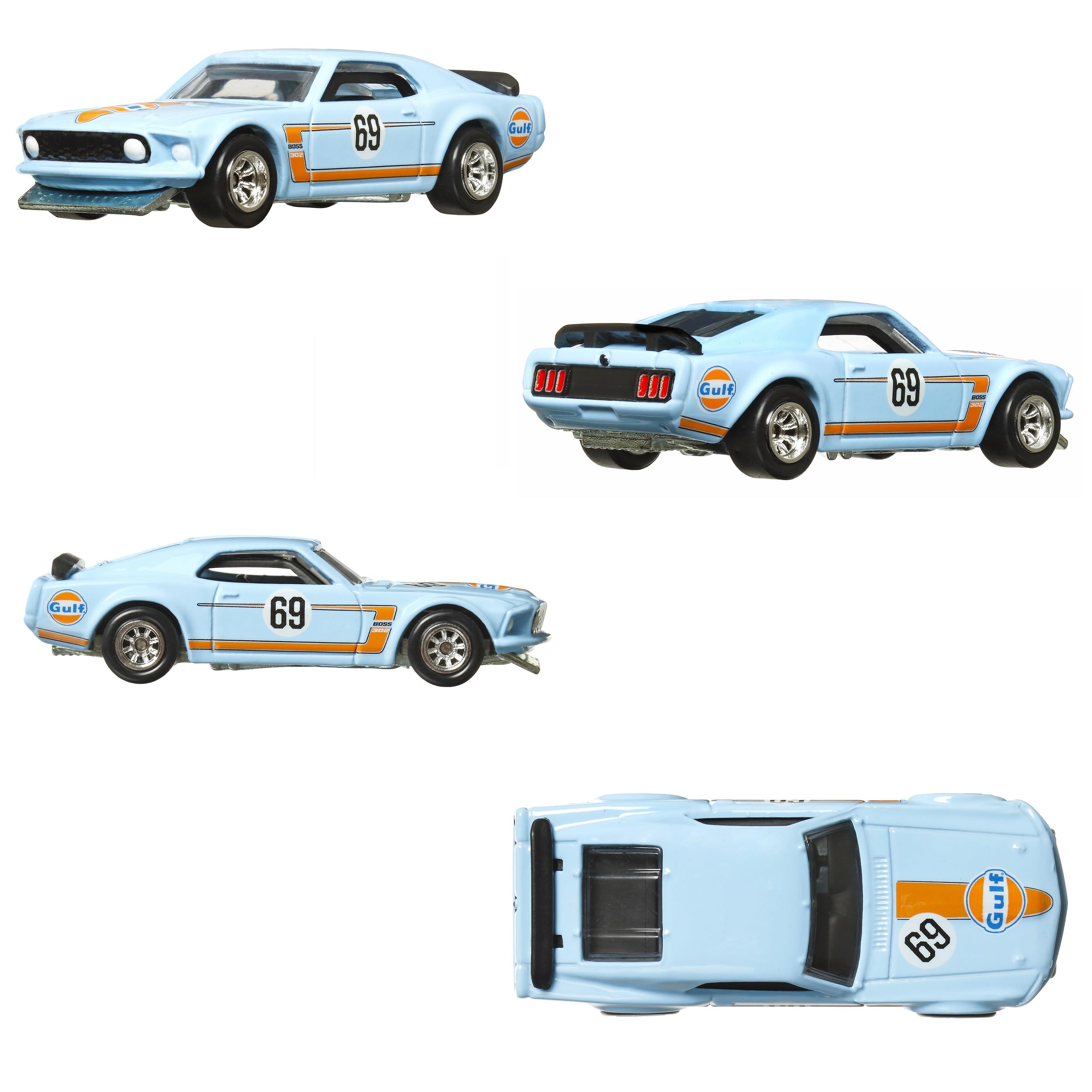 Amazon | ホットウィール(Hot Wheels) プレミアム 2パック 1969 