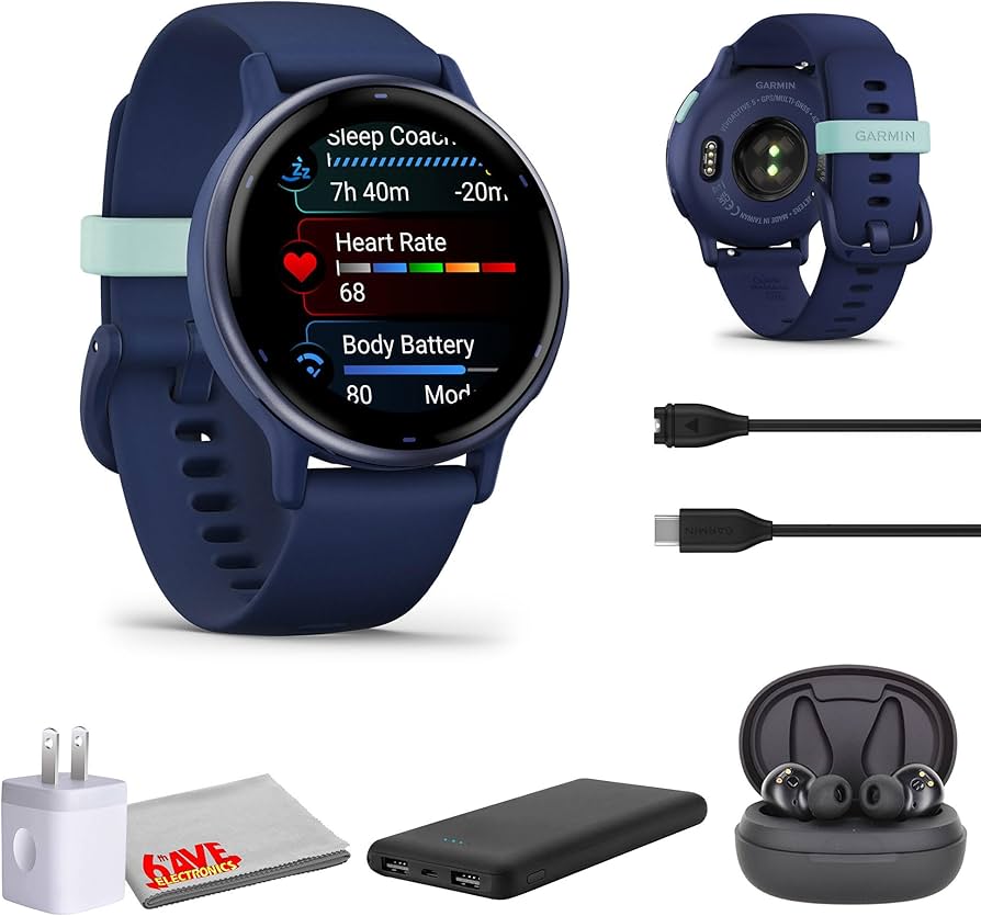 GARMIN Vivoactive 5 GPSスマートウォッチ Amazon.com: Garmin Vivoactive 5 Fitness Tracker Smart Watch for