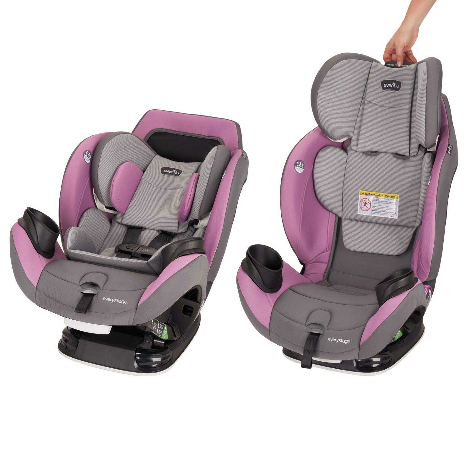 Evenflo EveryStage LX AllinOne Car Seat, Convertible Baby Seat