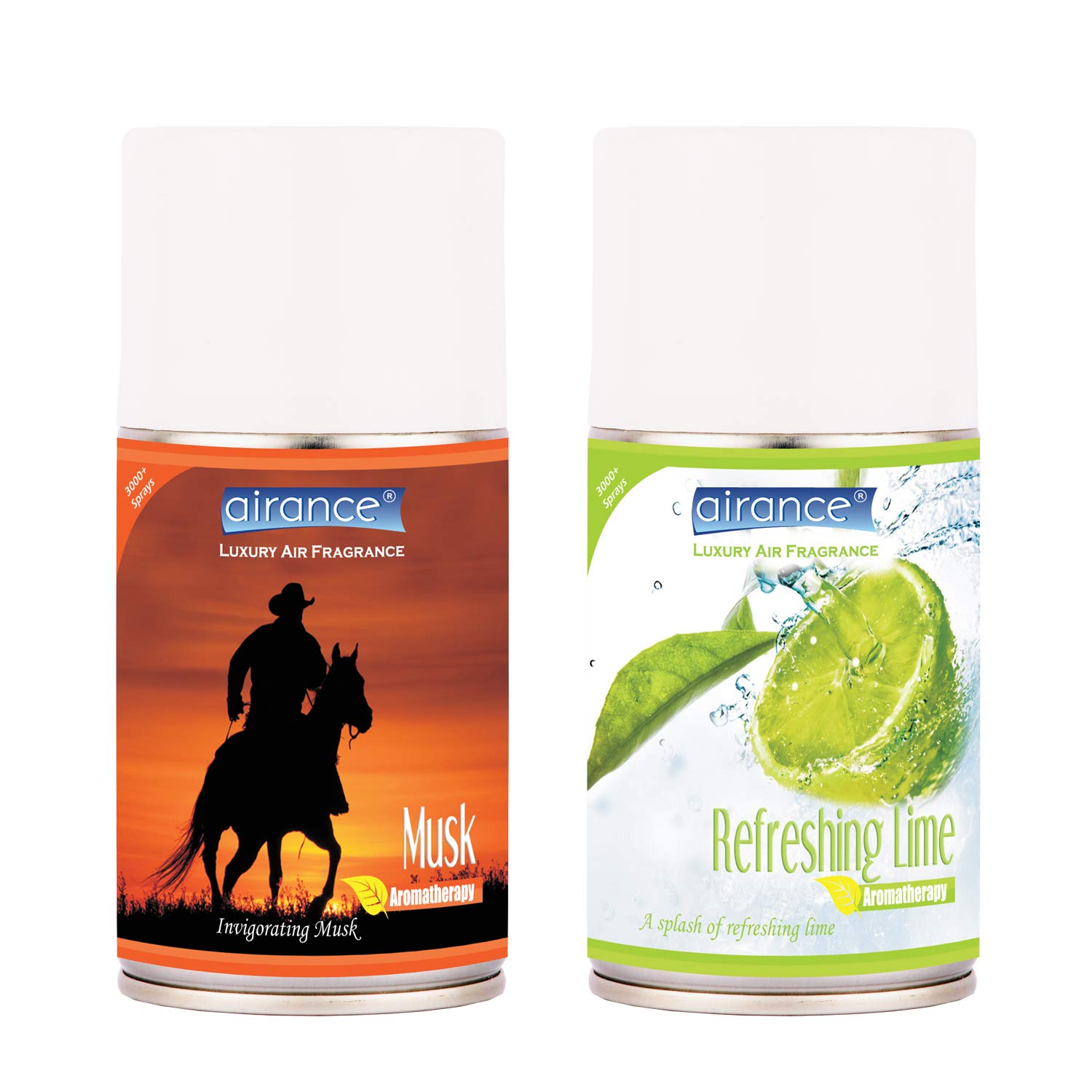 Airance Room Freshner Refill - Musk & Refreshing Lime - 250 ML - Pack Of Two Refills-image-31