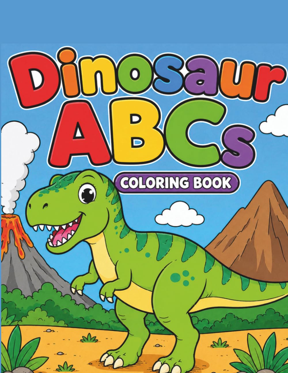 Dinosaur ABCs Coloring Book