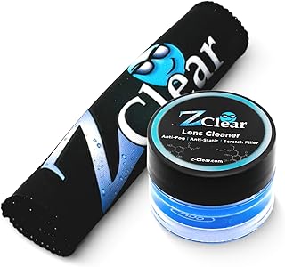 Anti Fog Paste for Glasses, Premium Lens Cleaner Paste, Anti-Fog, Anti-Static, Scratch Filler, 1 Pack and Microfiber Towel - ZClear
