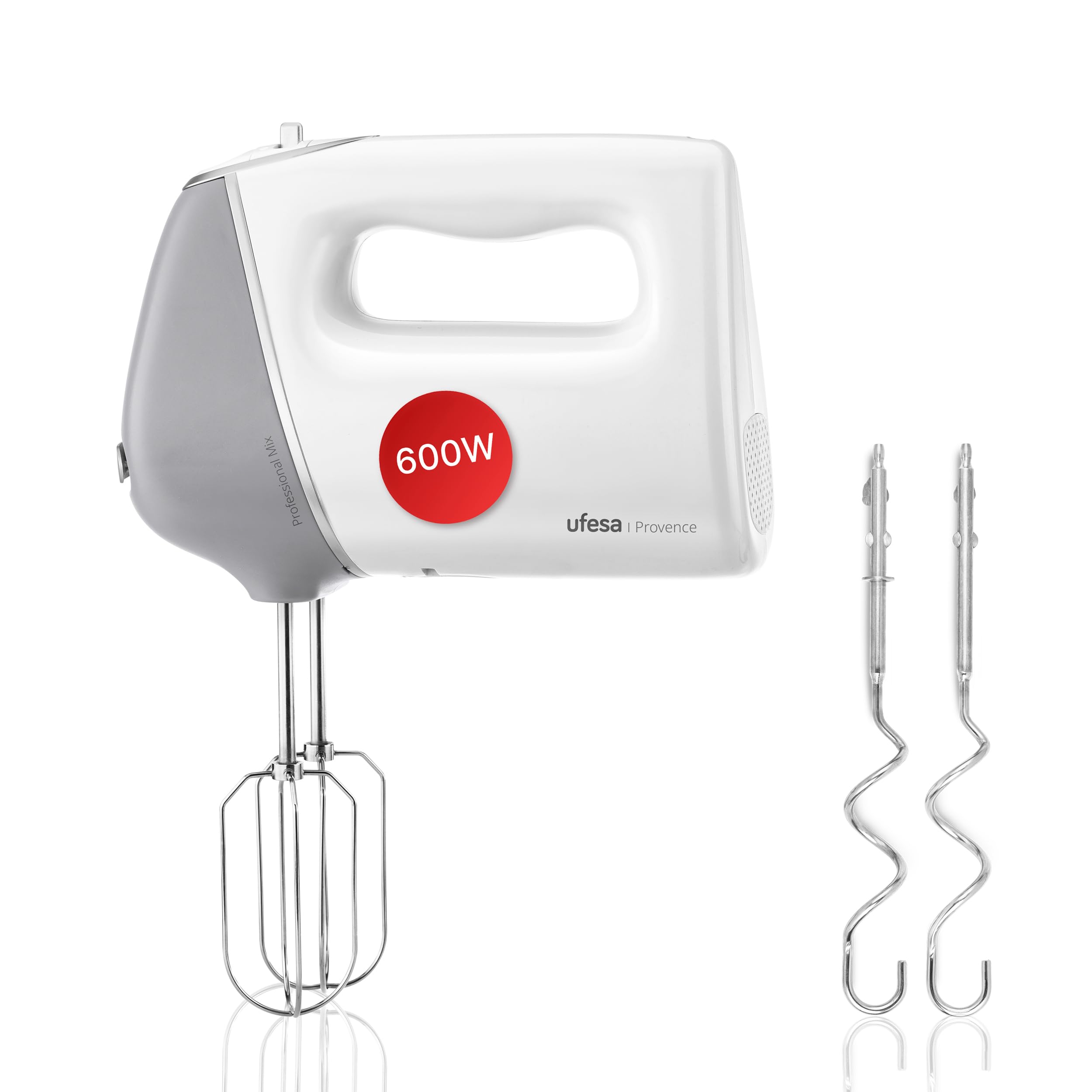 Batteur Provence Ufesa 600W avec 5 vitesses et turbo pour pâtisserie