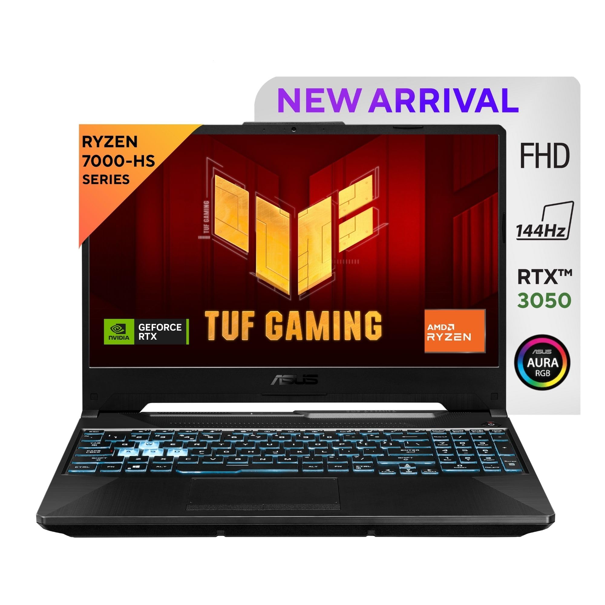 ASUS TUF Gaming A15, 15.6" FHD (1920 x 1080) 16:9, AMD Ryzen 7 7435HS Mobile Processor, Gaming Laptop (16GB RAM/512GB SSD//Windows 11/Office Home/48WHr Battery/Graphite Black/2.3Kg), FA566NCR-HN054WS (B0DG8X1Q4X) Amazon Price History, Amazon Price Tracker