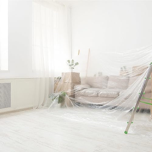 Miniatura 3 de Toyvian Thick Transparent Sofa Cover Couch Protector for Small Loveseat Washable Furniture Slipcover Resistant to Pet Scratches and Damage Dustproof