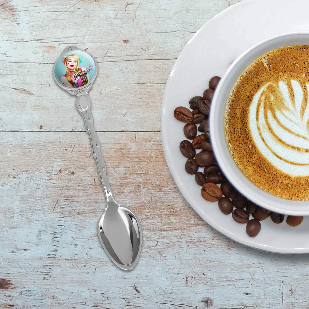 Birds of Prey Harley Quinn Blowing Kisses Novelty Collectible Demitasse Tea Coffee Spoon