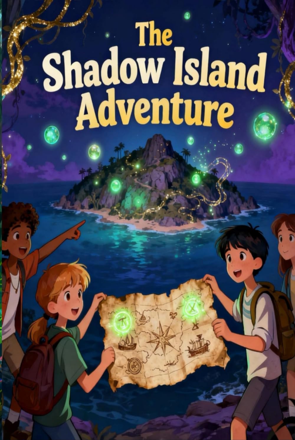 THE SECRET OF SHADOW ISLAND: A Children’s Adventure Novel
