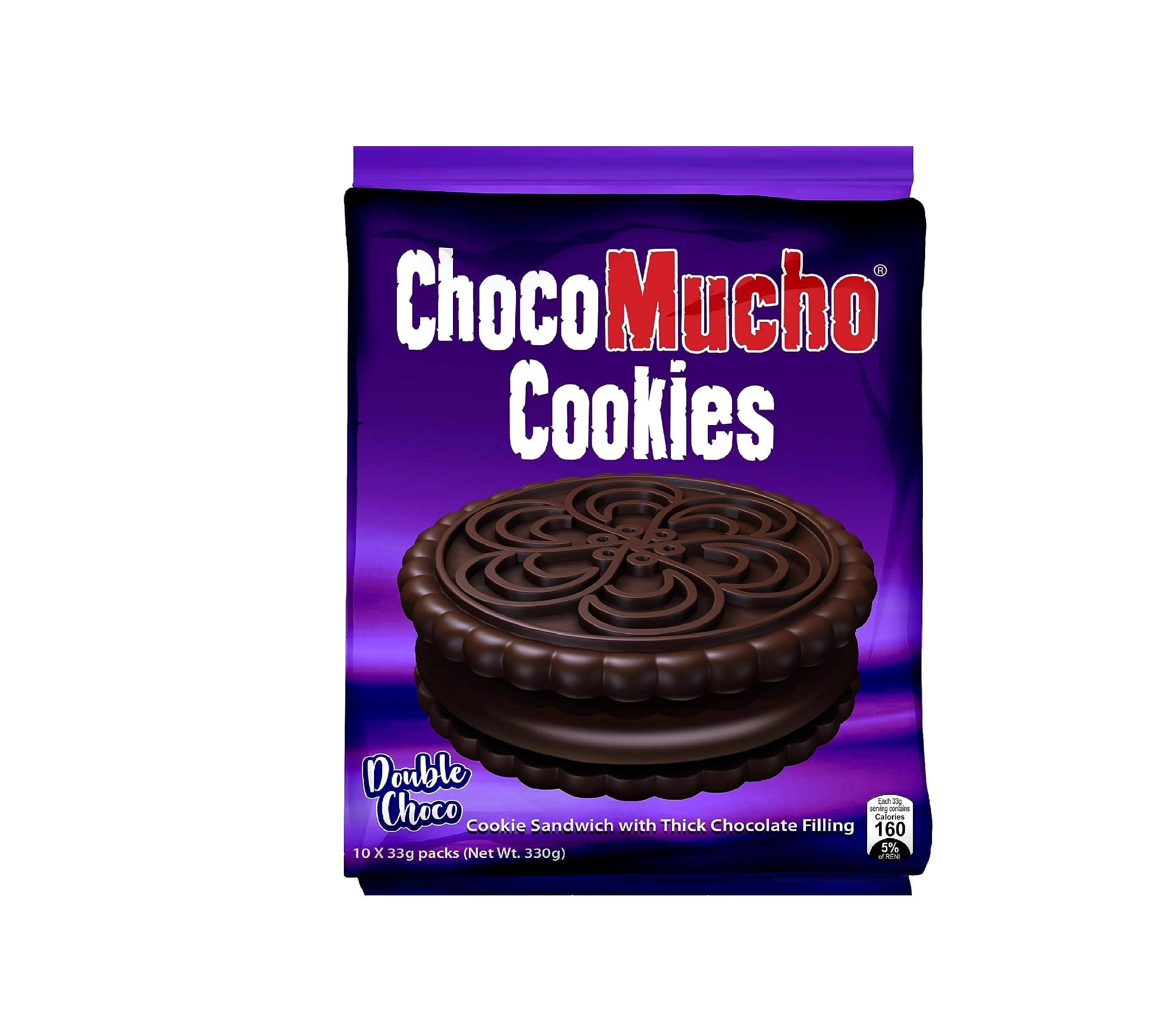 Cookie Sandwich-Double Choco 330 Grams