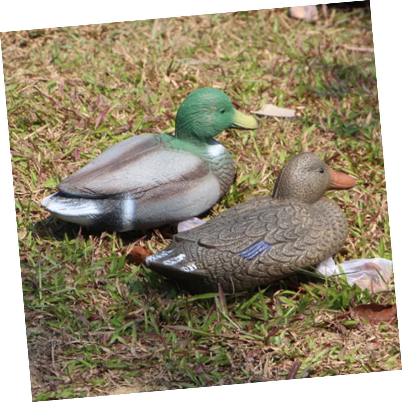 POPETPOP 2 Piezas Modelo De Pato Flotante Señuelos De Pato Exterior Equipo De Caza De Patos Accesorio De Caza Suministros De Caza Estatua De Jardín Suministro Al Aire Libre Cebo De Caza Eva