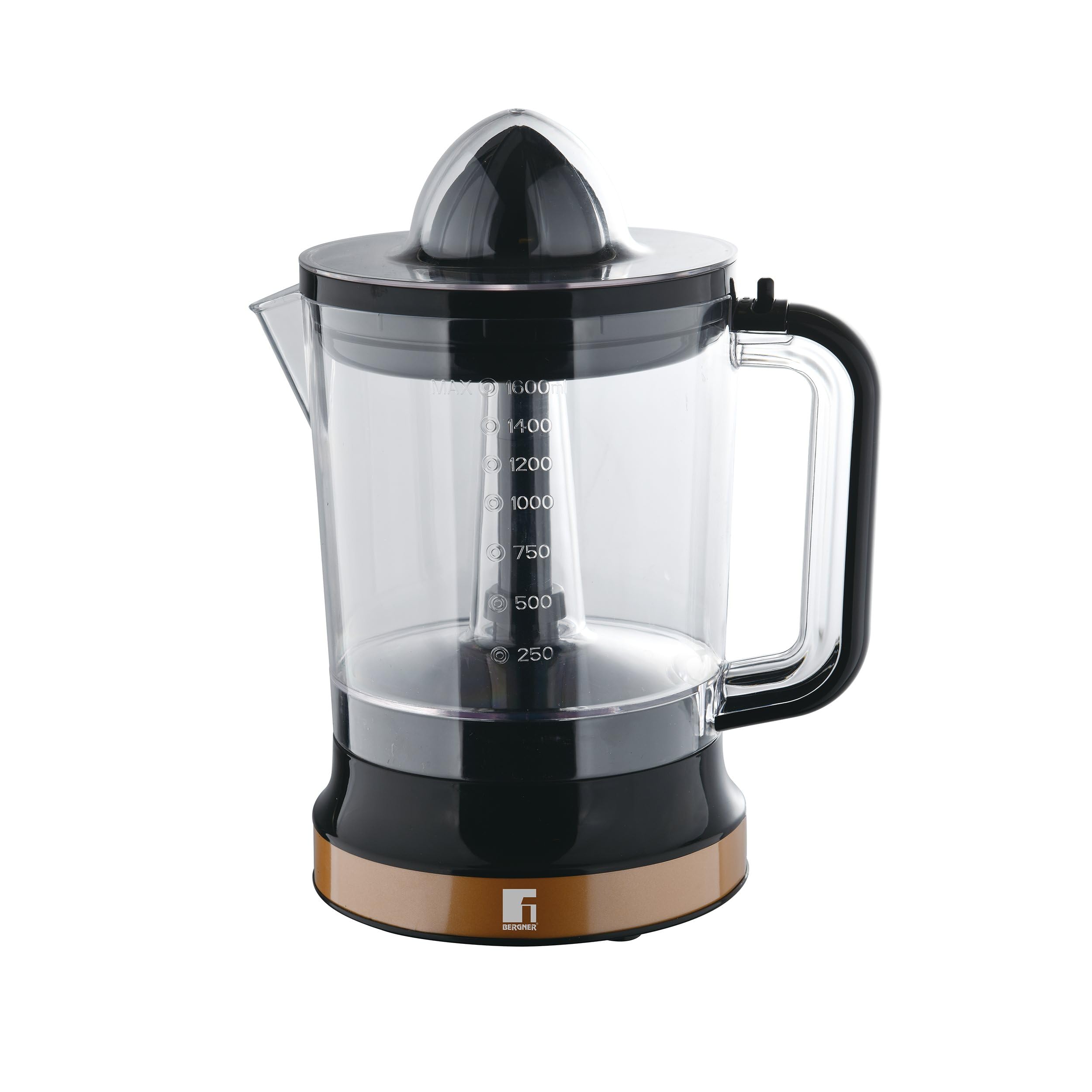 BERGNER Copperly – 85 W Fruchtpresse, 1,6 Liter Kapazität